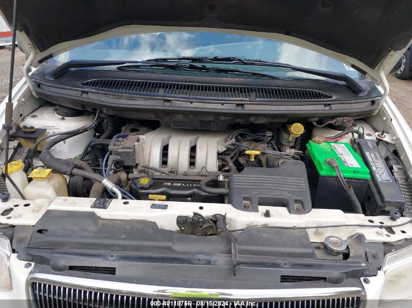 1997 Chrysler Town & Country Sx VIN: 1C4GP55R6VB415074 Lot: 40118756