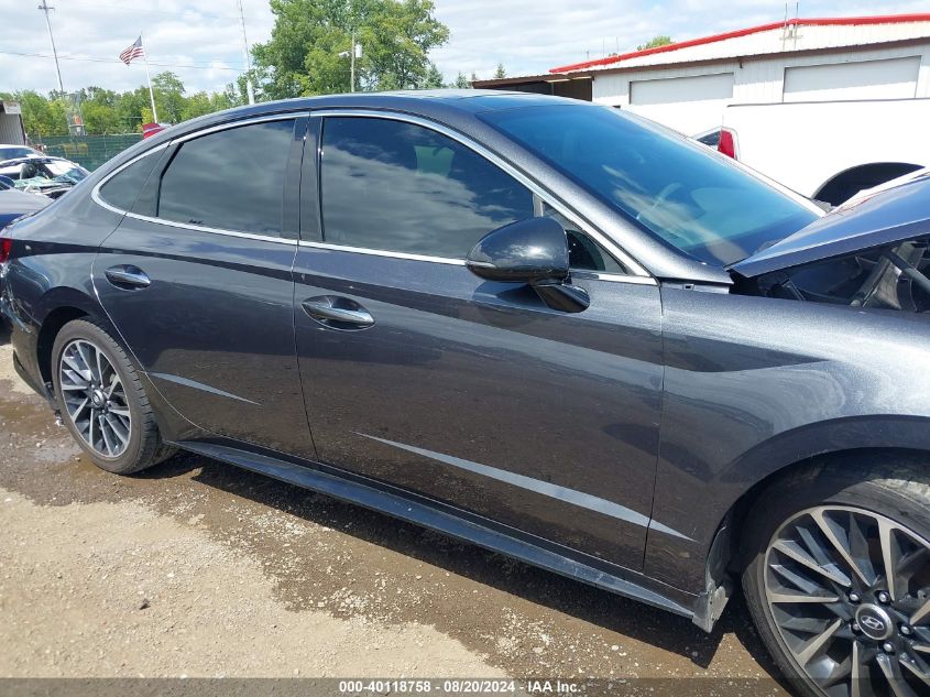 2020 Hyundai Sonata Sel Plus VIN: 5NPEJ4J27LH052839 Lot: 40118758