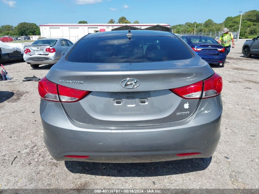 2012 Hyundai Elantra Gls/Limited VIN: 5NPDH4AE5CH149832 Lot: 40118761