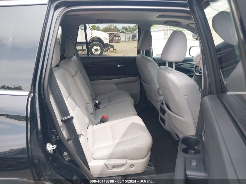 2018 Honda Pilot Ex-L VIN: 5FNYF6H54JB014572 Lot: 40118788