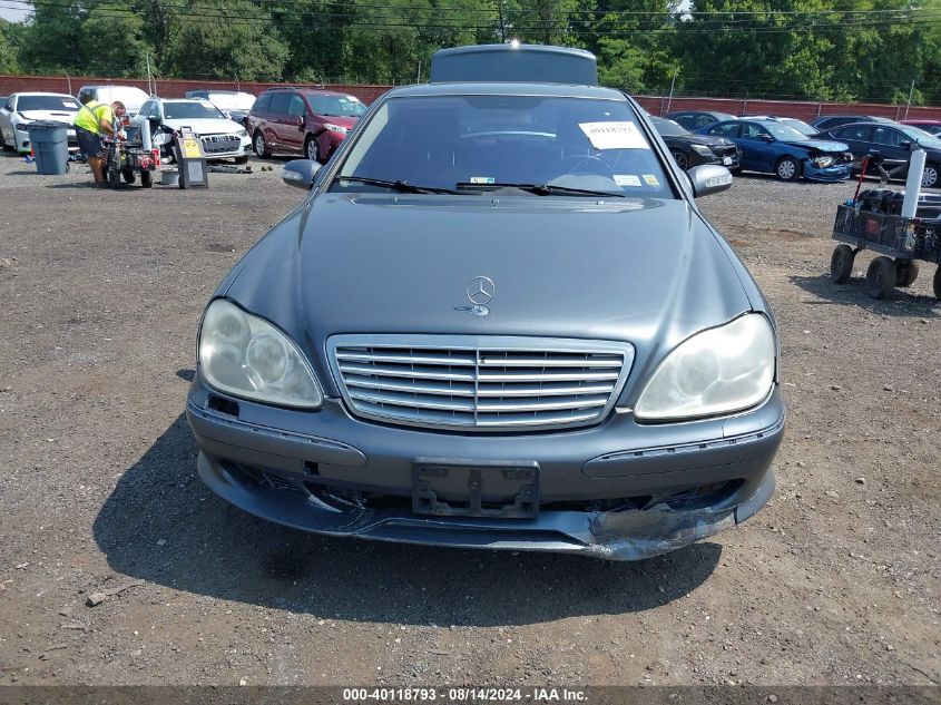 2006 Mercedes-Benz S 430 VIN: WDBNG70J36A484380 Lot: 40118793