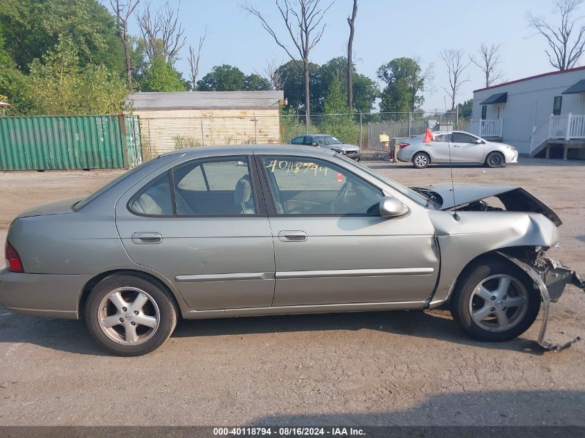 2002 Nissan Sentra Gxe VIN: 3N1CB51D52L636556 Lot: 40118794