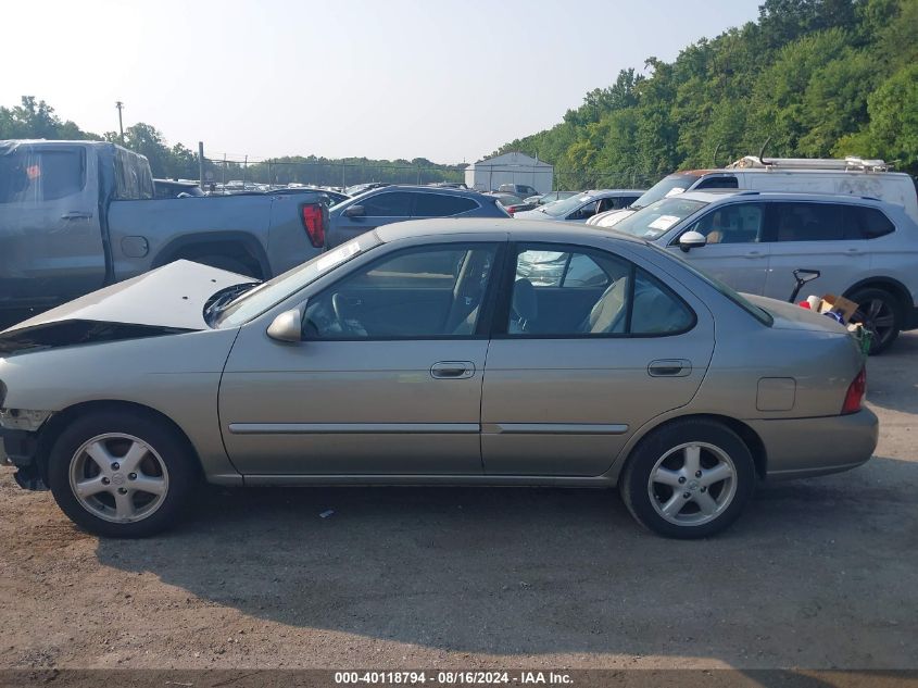 2002 Nissan Sentra Gxe VIN: 3N1CB51D52L636556 Lot: 40118794