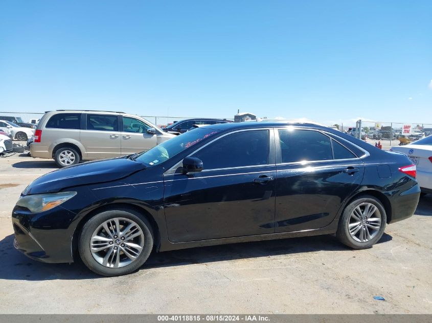 2015 Toyota Camry Se VIN: 4T1BF1FK3FU061815 Lot: 40118815