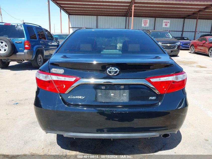 2015 Toyota Camry Se VIN: 4T1BF1FK3FU061815 Lot: 40118815