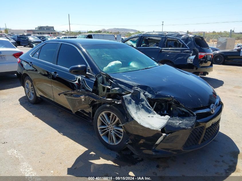 2015 Toyota Camry Se VIN: 4T1BF1FK3FU061815 Lot: 40118815