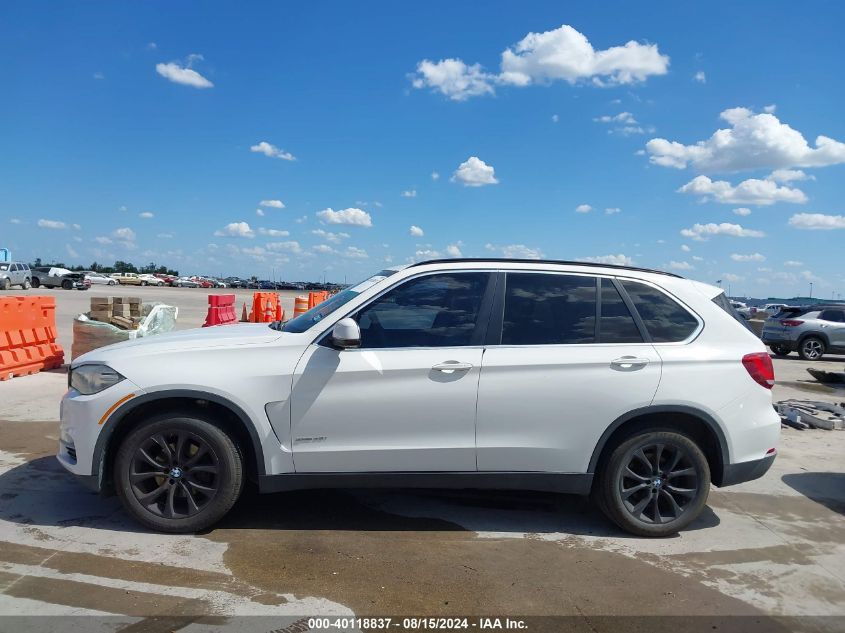 2016 BMW X5 Sdrive35I VIN: 5UXKR2C57G0H41825 Lot: 40118837