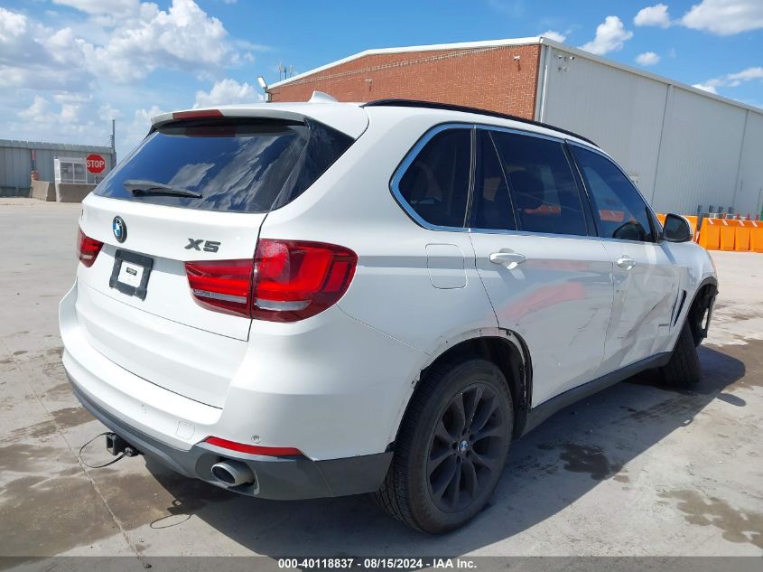 2016 BMW X5 Sdrive35I VIN: 5UXKR2C57G0H41825 Lot: 40118837