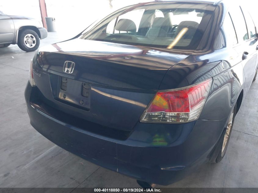 2009 Honda Accord 2.4 Lx-P VIN: 1HGCP26459A025354 Lot: 40118850