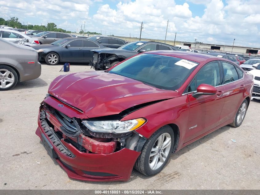 3FA6P0LU0JR173366 2018 FORD FUSION - Image 2