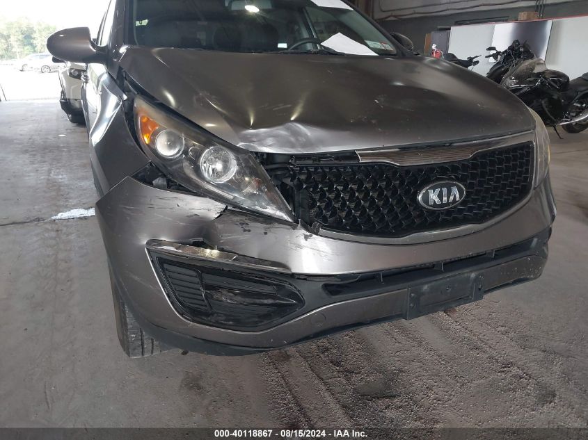 2016 Kia Sportage Lx VIN: KNDPBCAC4G7802488 Lot: 40118867