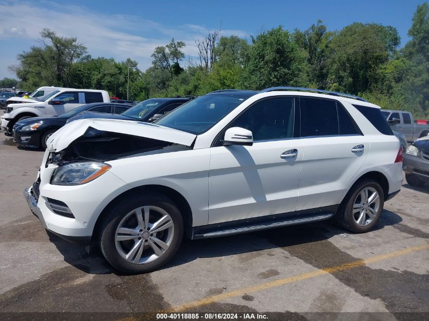 2014 Mercedes-Benz Ml 350 4Matic VIN: 4JGDA5HB0EA329845 Lot: 40118885