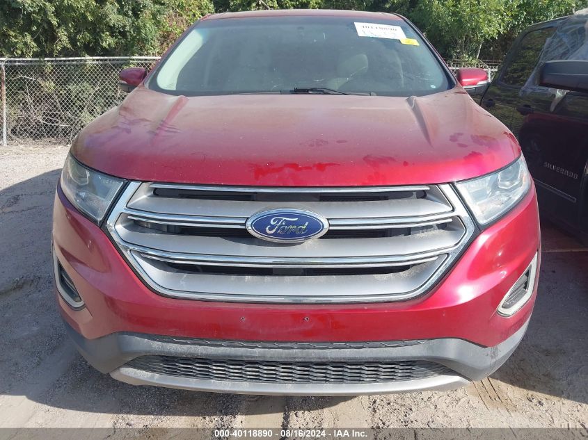 2018 Ford Edge Titanium VIN: 2FMPK4K91JBB43689 Lot: 40118890