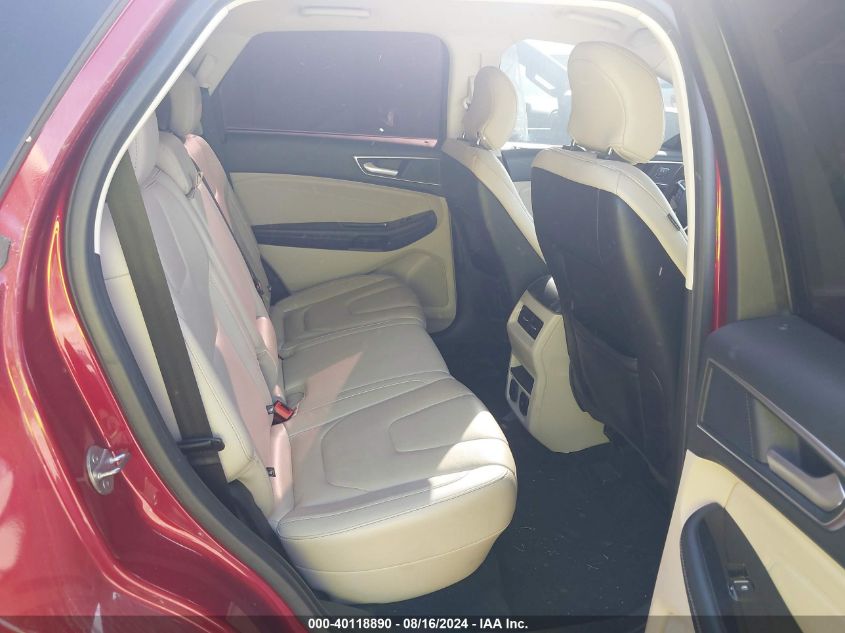 2018 Ford Edge Titanium VIN: 2FMPK4K91JBB43689 Lot: 40118890