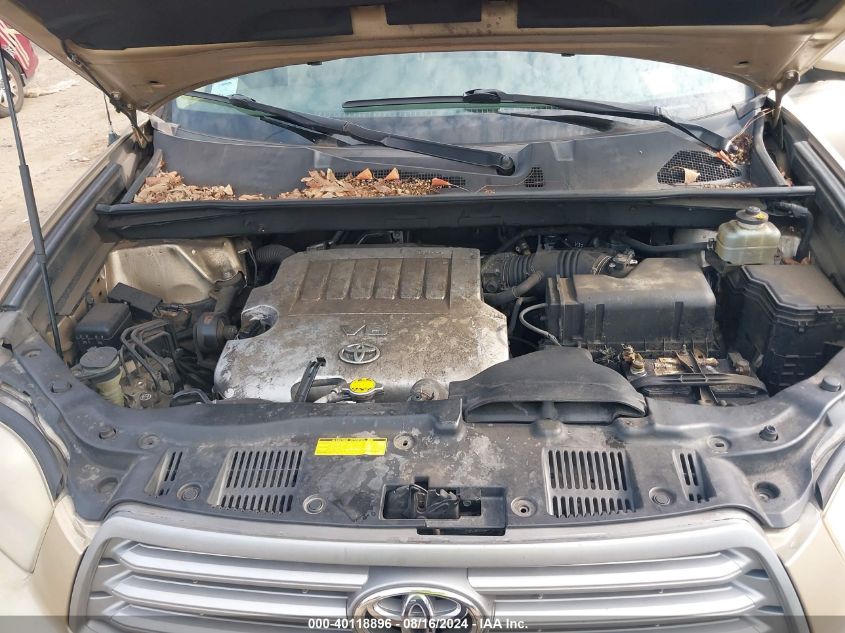 2008 Toyota Highlander VIN: JTEES41A282032927 Lot: 40118896