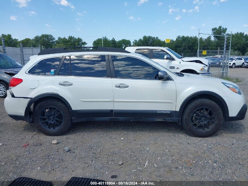 2014 Subaru Outback 2.5I Limited VIN: 4S4BRBPC7E3221672 Lot: 40118904