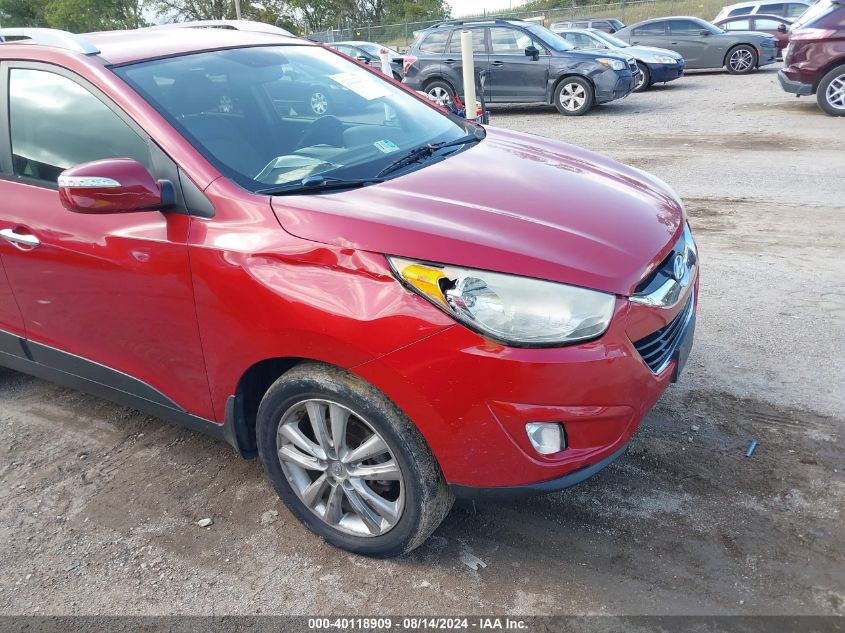 2011 Hyundai Tucson Limited VIN: KM8JUCAC8BU274752 Lot: 40118909