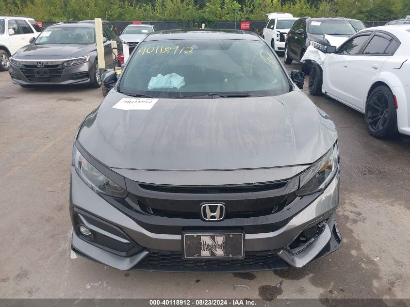 2021 Honda Civic Ex VIN: SHHFK7H63MU213634 Lot: 40118912