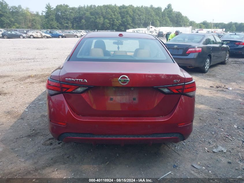 2020 Nissan Sentra Sv Xtronic Cvt VIN: 3N1AB8CV2LY244654 Lot: 40118924