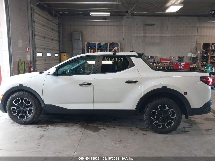 2022 Hyundai Santa Cruz Sel VIN: 5NTJBDAE1NH012251 Lot: 40118933