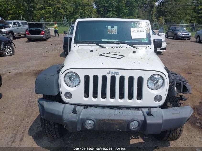 2016 Jeep Wrangler Sport VIN: 1C4AJWAG5GL187776 Lot: 40118960