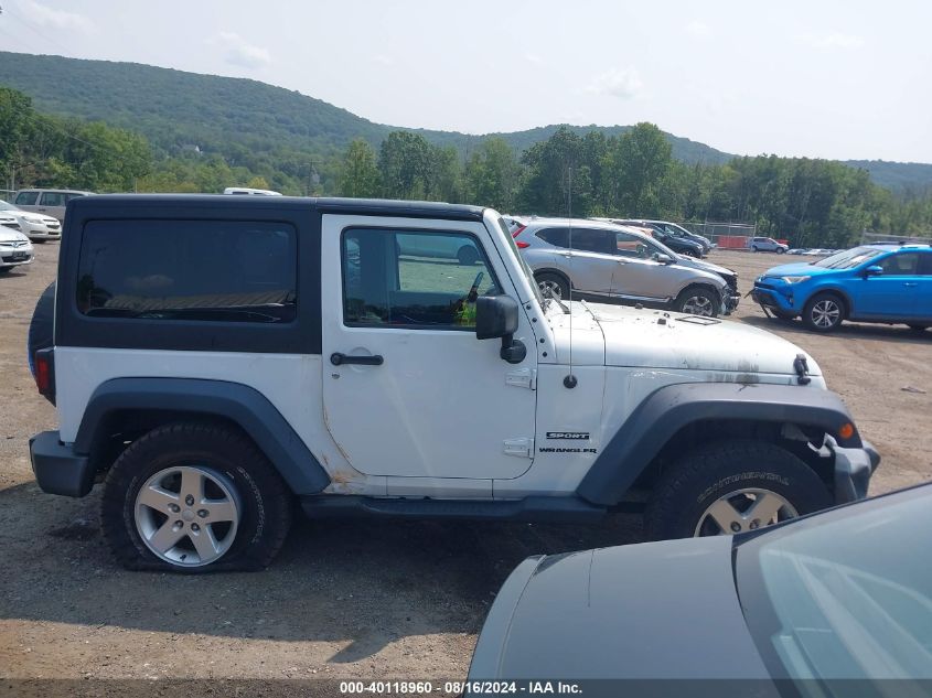 2016 Jeep Wrangler Sport VIN: 1C4AJWAG5GL187776 Lot: 40118960