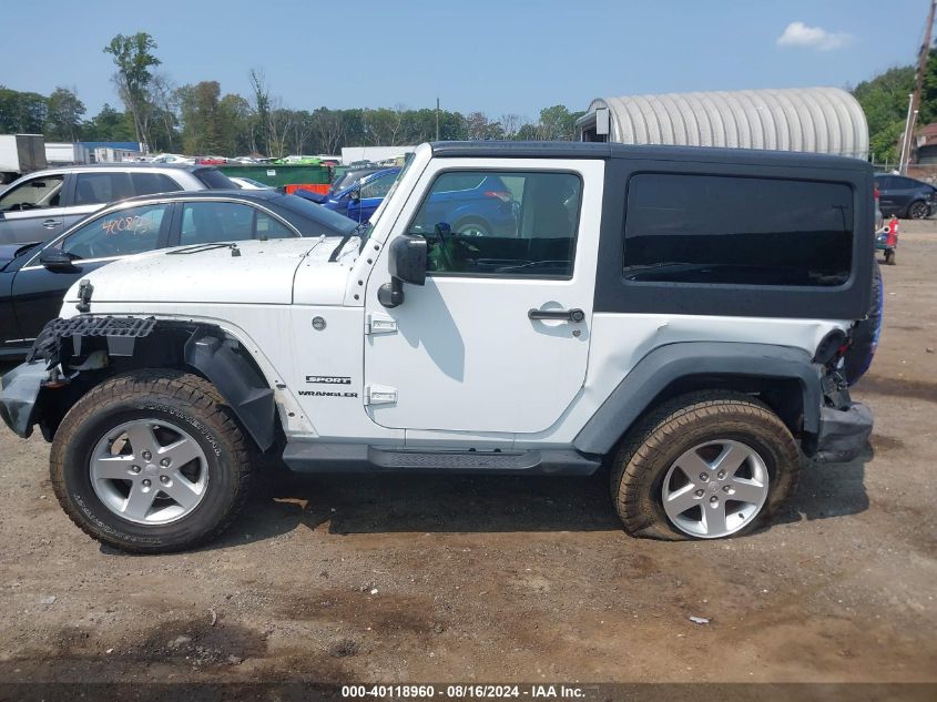 2016 Jeep Wrangler Sport VIN: 1C4AJWAG5GL187776 Lot: 40118960