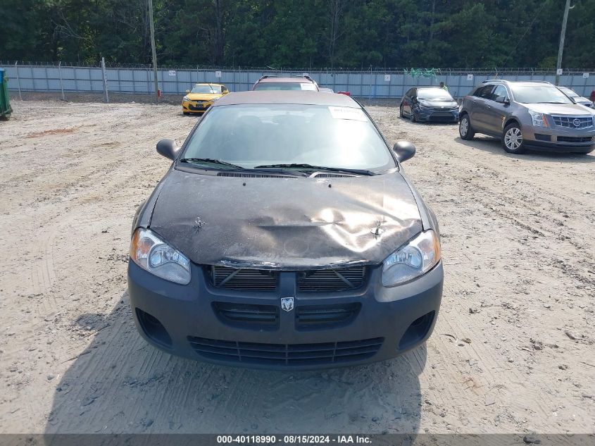 2004 Dodge Stratus Sxt VIN: 1B3EL46X24N212966 Lot: 40118990