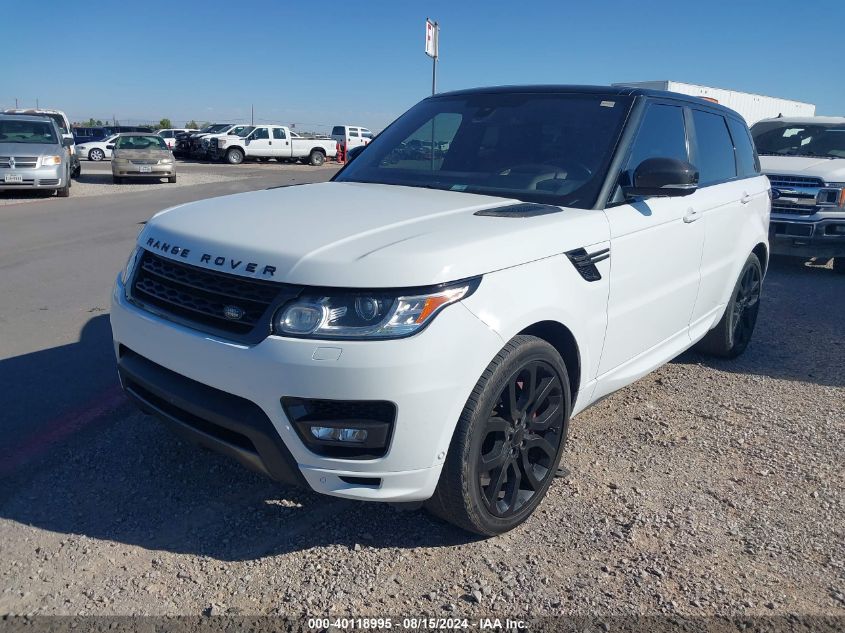 2016 Land Rover Range Rover Sport 5.0L V8 Supercharged Autobiography VIN: SALWV2EF4GA580399 Lot: 40118995