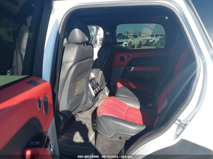 2016 Land Rover Range Rover Sport 5.0L V8 Supercharged Autobiography VIN: SALWV2EF4GA580399 Lot: 40118995