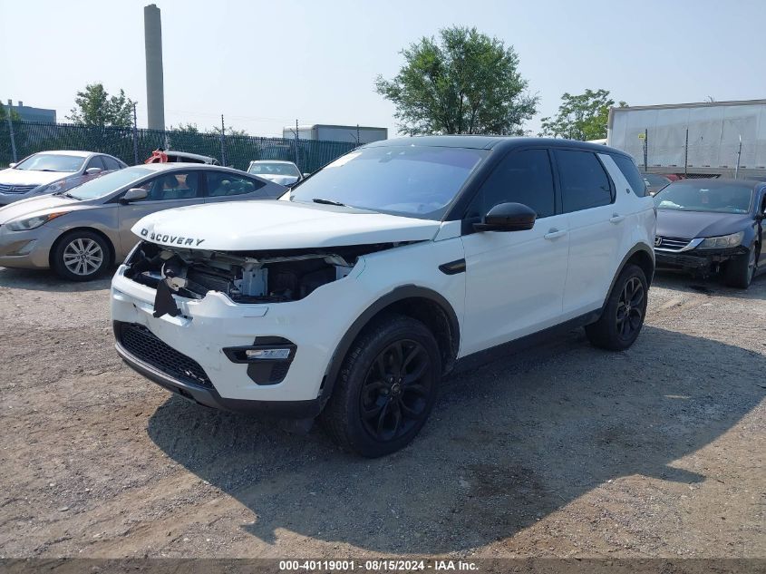 SALCR2FX9KH787563 2019 LAND ROVER DISCOVERY SPORT - Image 2