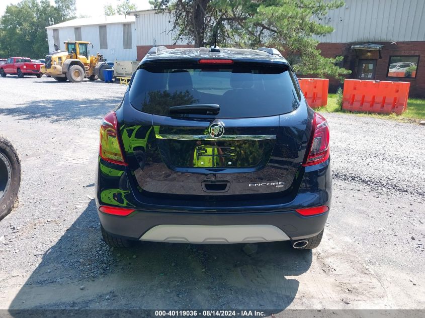 2022 Buick Encore Awd Preferred VIN: KL4CJESM9NB501238 Lot: 40119036
