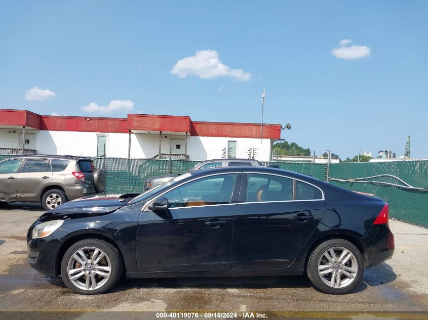 2013 Volvo S60 T5 VIN: YV1612FS4D1219016 Lot: 40119076