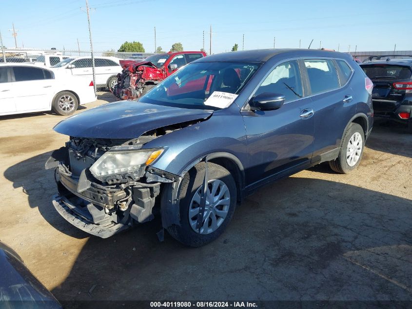 KNMAT2MT2FP566575 2015 NISSAN ROGUE - Image 2