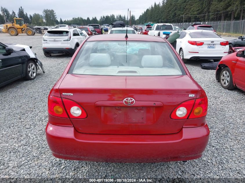 2003 Toyota Corolla Ce VIN: 1NXBR32E03Z055582 Lot: 40119096