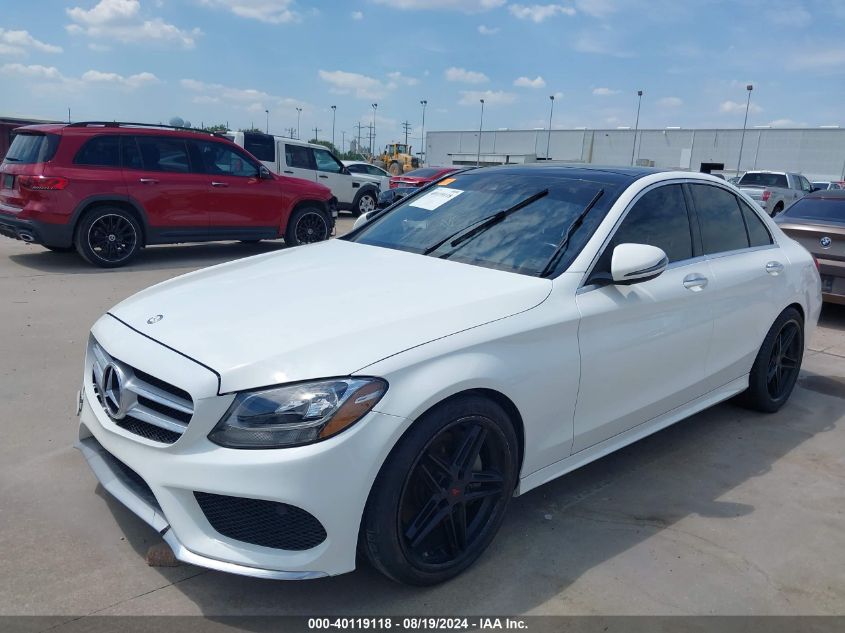 2017 Mercedes-Benz C 300 Luxury/Sport VIN: WDDWF4JB5HR237497 Lot: 40119118