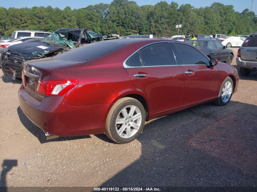 2008 Lexus Es 350 350 VIN: JTHBJ46G682229377 Lot: 40119122