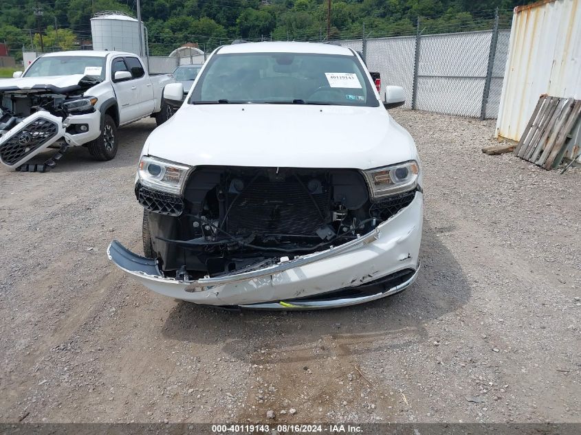 2018 Dodge Durango Sxt Awd VIN: 1C4RDJAG5JC307130 Lot: 40119143