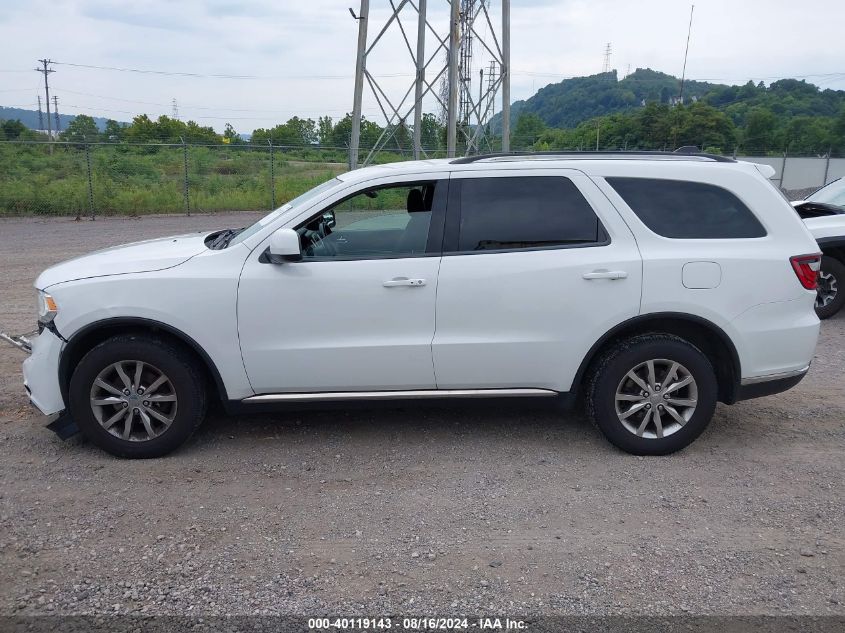 2018 Dodge Durango Sxt Awd VIN: 1C4RDJAG5JC307130 Lot: 40119143