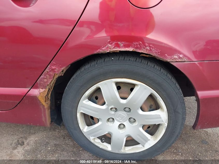 2008 Honda Civic Sdn Lx VIN: 1HGFA16558L101322 Lot: 40119149