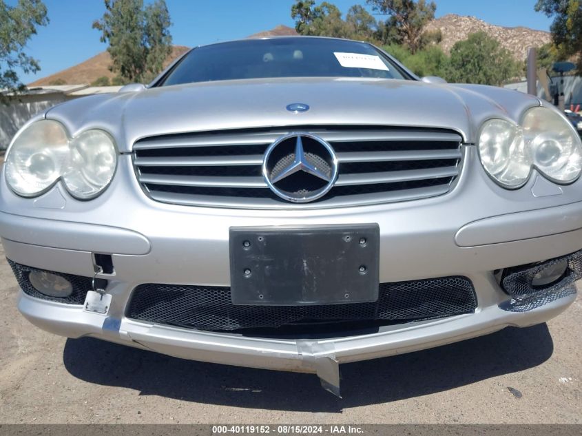 2003 Mercedes-Benz Sl 500 500R VIN: WDBSK75F13F045330 Lot: 40119152