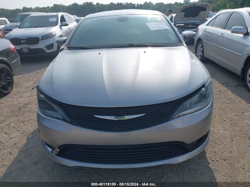 2015 Chrysler 200 S VIN: 1C3CCCBBXFN556529 Lot: 40119159