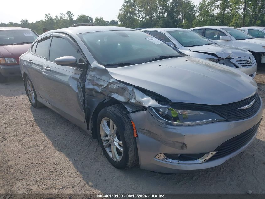 2015 Chrysler 200 S VIN: 1C3CCCBBXFN556529 Lot: 40119159