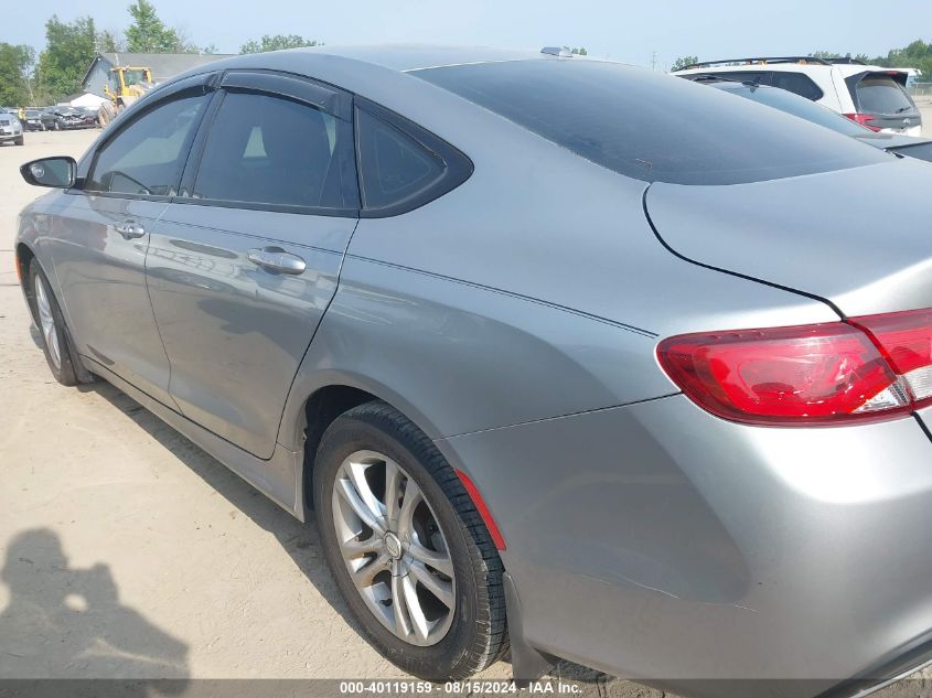 2015 Chrysler 200 S VIN: 1C3CCCBBXFN556529 Lot: 40119159