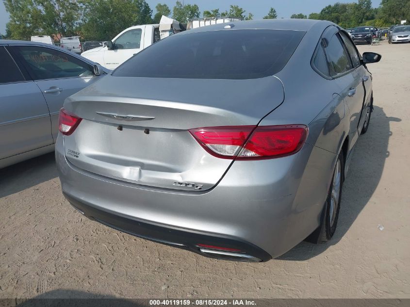 2015 Chrysler 200 S VIN: 1C3CCCBBXFN556529 Lot: 40119159