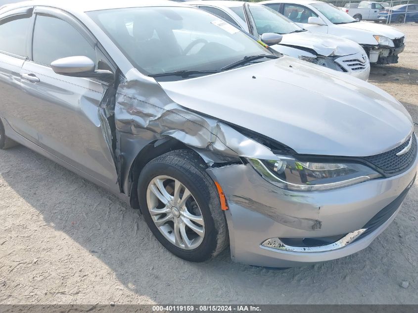 2015 Chrysler 200 S VIN: 1C3CCCBBXFN556529 Lot: 40119159