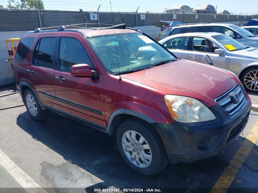 2005 Honda Cr-V Ex VIN: JHLRD78895C025664 Lot: 40119167