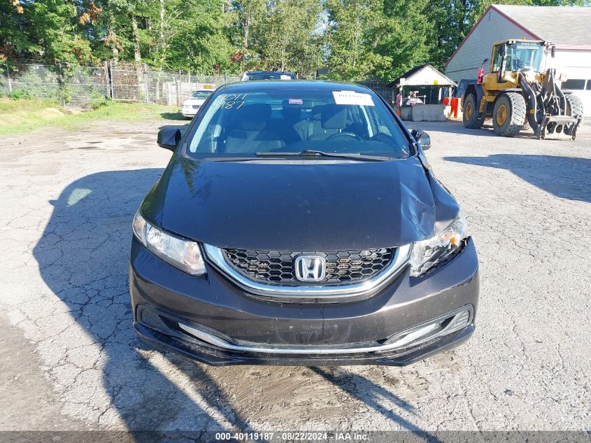 2013 Honda Civic Lx VIN: 2HGFB2F55DH588290 Lot: 40119187