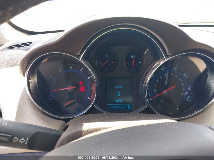 2012 Chevrolet Cruze Ltz VIN: 1G1PH5SC5C7277582 Lot: 40119201