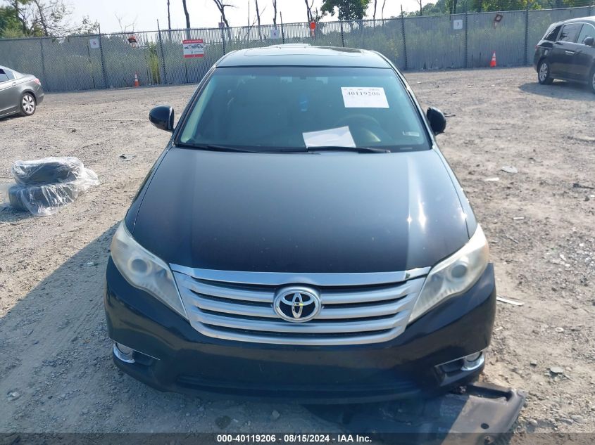 2011 Toyota Avalon VIN: 4T1BK3DB8BU422380 Lot: 40119206